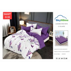 Lenjerii de pat cu Elastic Finet 4 piese Lenjerii de pat cu Elastic Finet 4 piese