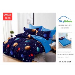 Lenjerii de pat cu Elastic Finet 4 piese Lenjerii de pat cu Elastic Finet 4 piese