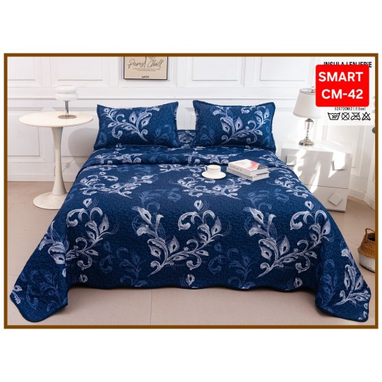 Cuvertura 3 piese Cuvertura cu 3 piese pentru pat dublu
