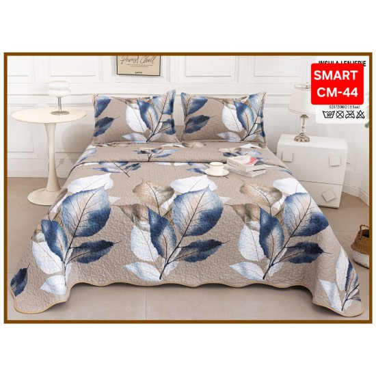Cuvertura 3 piese Cuvertura cu 3 piese pentru pat dublu