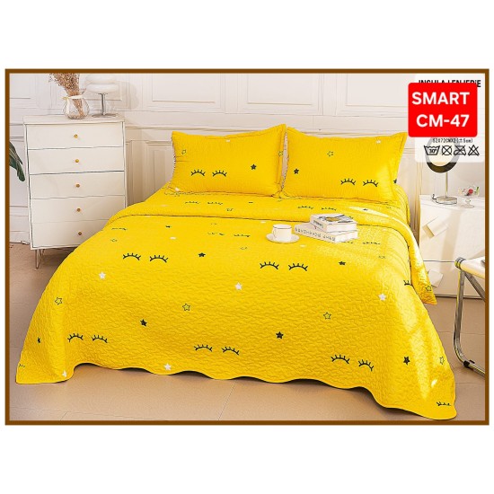 Cuvertura 3 piese Cuvertura cu 3 piese pentru pat dublu