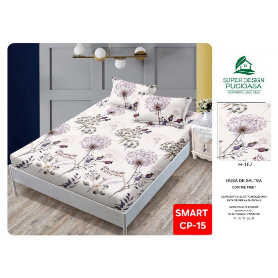 Husa bumbac finet Huse bumbac finet 2 Persoane 160x200