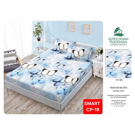 Husa bumbac finet Huse bumbac finet 2 Persoane 160x200