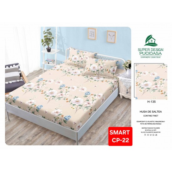 Husa Bumbac finet Huse bumbac finet 2 Persoane 160x200