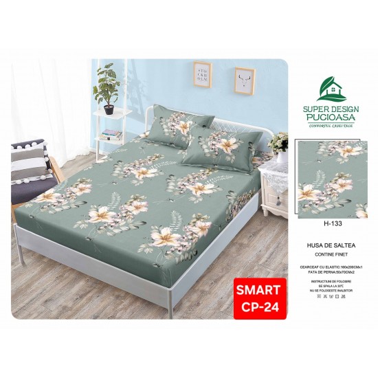 Husa Bumbac finet Huse bumbac finet 2 Persoane 160x200