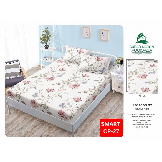 Husa bumbac finet Huse bumbac finet 2 Persoane 160x200