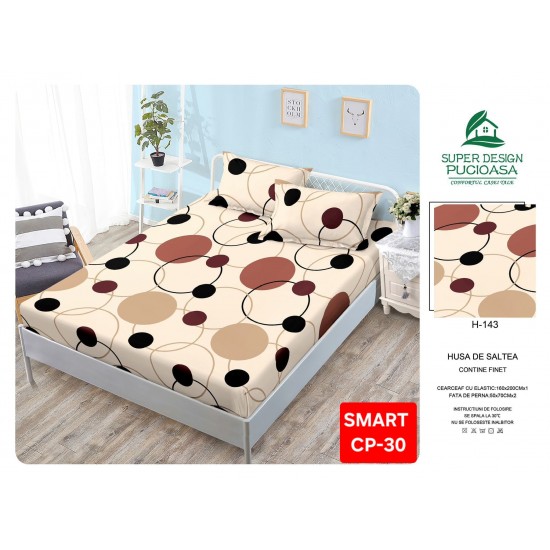 Husa bumbac finet Huse bumbac finet 2 Persoane 160x200