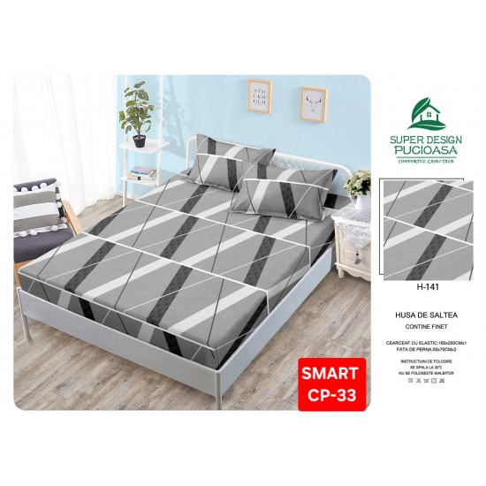 Husa bumbac finet Huse bumbac finet 2 Persoane 160x200