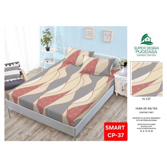 Husa bumbac finet Huse bumbac finet 2 Persoane 160x200