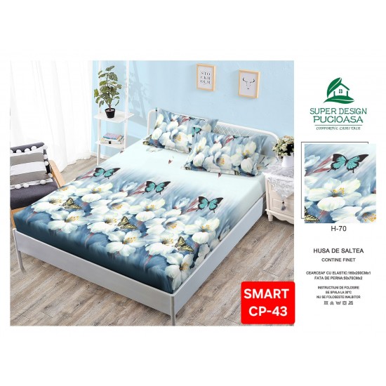 Husa bumbac finet Huse bumbac finet 2 Persoane 160x200