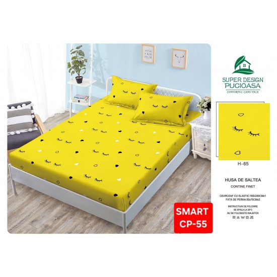 Husa bumbac finet Huse bumbac finet 2 Persoane 160x200