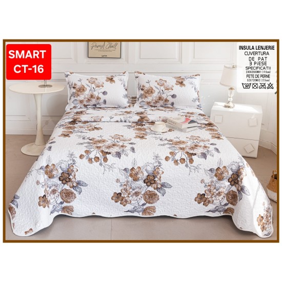 Cuvertura 3 piese Cuvertura cu 3 piese pentru pat dublu