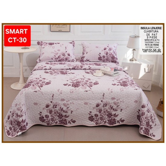 Cuvertura 3 piese Cuvertura cu 3 piese pentru pat dublu