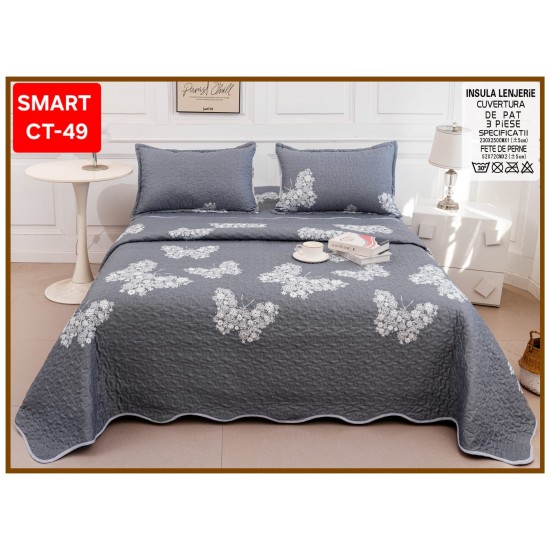 Cuvertura 3 piese Cuvertura cu 3 piese pentru pat dublu