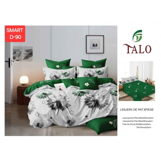Lenjerii de pat Finet 6 Piese Lenjerii 2 persoane Finet 6 piese