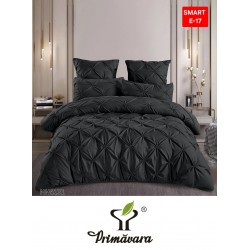 Lenjerie de pat cu pliuri din FINET pentru 2 persoane, 6 piese