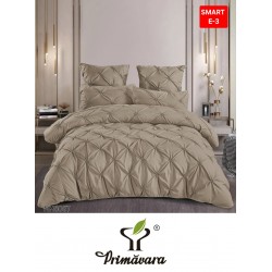 Lenjerie de pat cu pliuri din FINET pentru 2 persoane, 6 piese