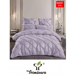 Lenjerie de pat cu pliuri din FINET pentru 2 persoane, 6 piese