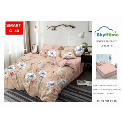 Lenjerii de pat cu Elastic Finet 4 piese 