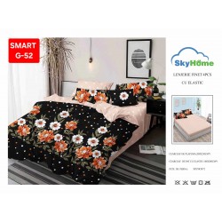 Lenjerii de pat cu Elastic Finet 4 piese 