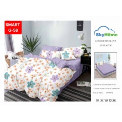 Lenjerii de pat cu Elastic Finet 4 piese 