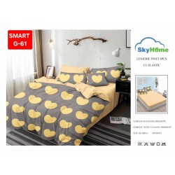 Lenjerii de pat cu Elastic Finet 4 piese 
