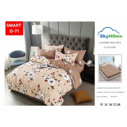 Lenjerii de pat cu Elastic Finet 4 piese 