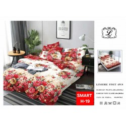 Lenjerii de pat cu Elastic Finet 4 piese 1+1