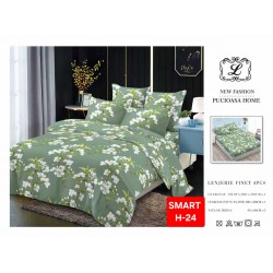 Lenjerii de pat cu Elastic Finet 4 piese 1+1