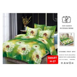 Lenjerii de pat cu Elastic Finet 4 piese 1+1