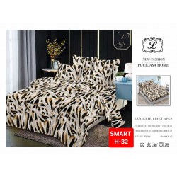 Lenjerii de pat cu Elastic Finet 4 piese 1+1