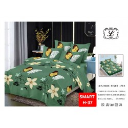 Lenjerii de pat cu Elastic Finet 4 piese 1+1