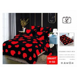 Lenjerii de pat cu Elastic Finet 4 piese 1+1