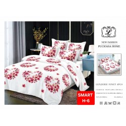 Lenjerii de pat cu Elastic Finet 4 piese 1+1