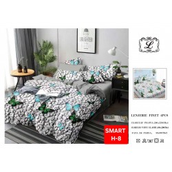 Lenjerii de pat cu Elastic Finet 4 piese 1+1