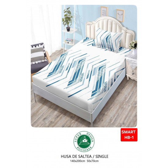 Husa bumbac finet Huse Bumbac Finet 1 Persoane 140X200