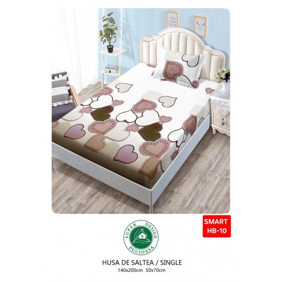 Husa bumbac finet 1 persoana Huse Bumbac Finet 1 Persoane 140X200