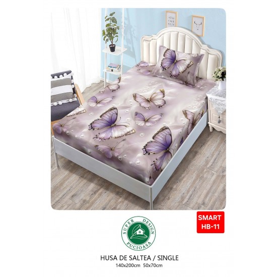 Husa bumbac finet 1 persoana Huse Bumbac Finet 1 Persoane 140X200