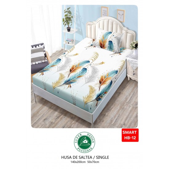 Husa bumbac finet 1 persoana Huse Bumbac Finet 1 Persoane 140X200