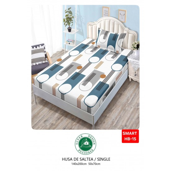 Husa bumbac finet 1 persoana Huse Bumbac Finet 1 Persoane 140X200