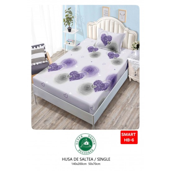 Husa bumbac finet 1 persoana Huse Bumbac Finet 1 Persoane 140X200