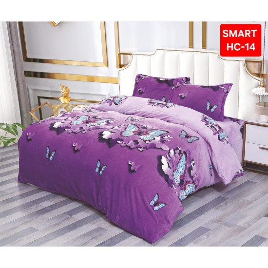 Lenjerii de pat cocolino 4 Piese Lenjerie cocolino cu elastic