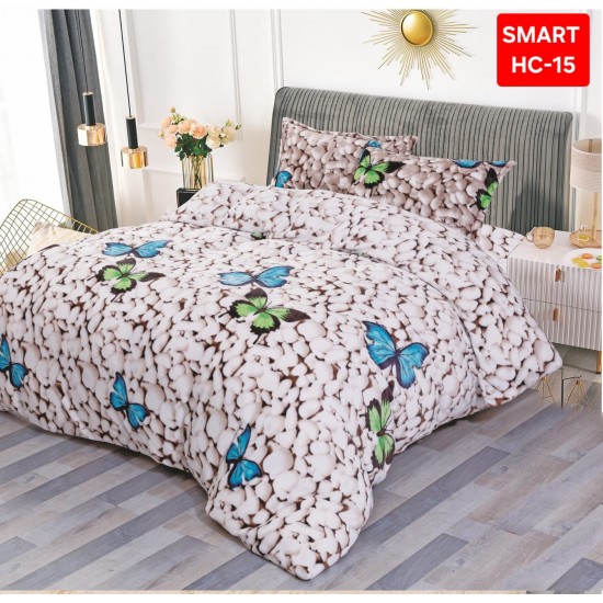 Lenjerii de pat cocolino 4 Piese Lenjerie cocolino cu elastic