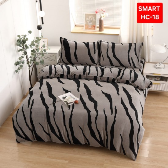 Lenjerii de pat cocolino 4 Piese Lenjerie cocolino cu elastic