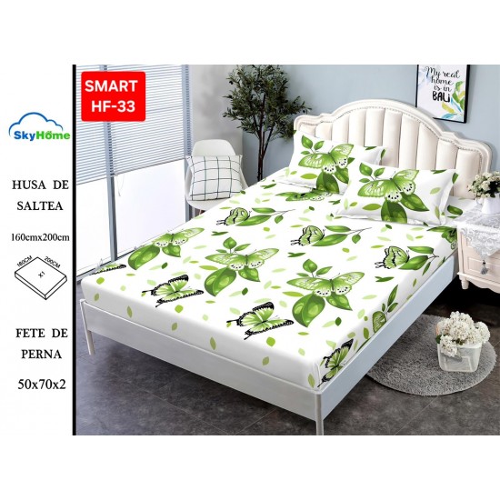 Husa bumbac finet Huse Bumbac Finet 2 Persoane 180X200