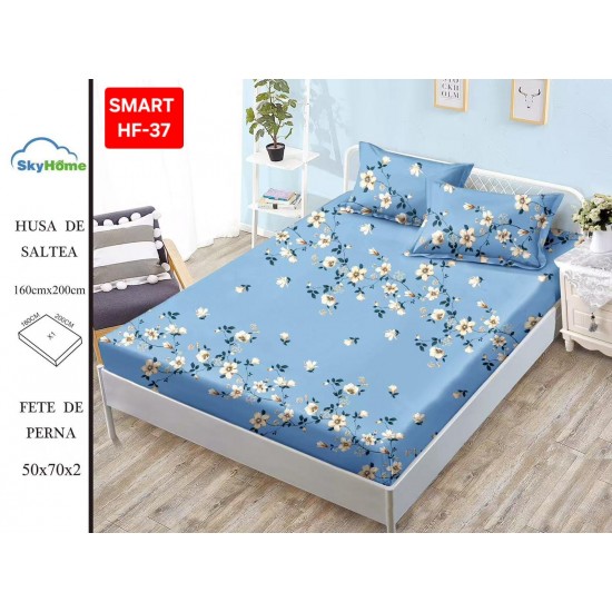 Husa bumbac finet Huse Bumbac Finet 2 Persoane 180X200