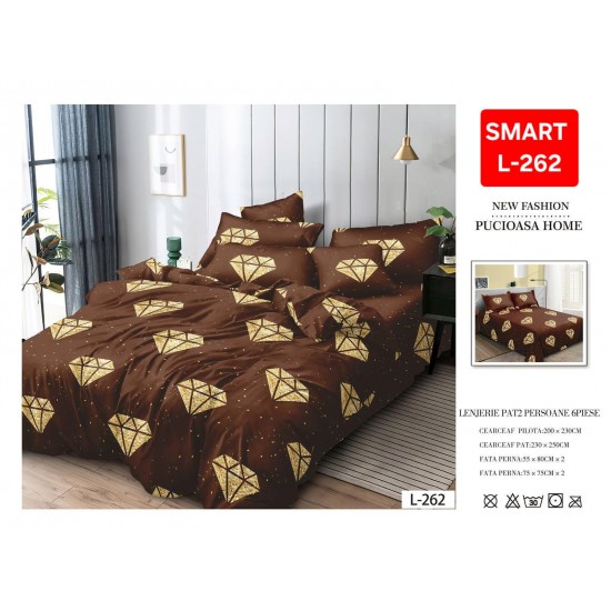 Lenjerii de pat Finet 6 Piese 1+1 REDUCERII