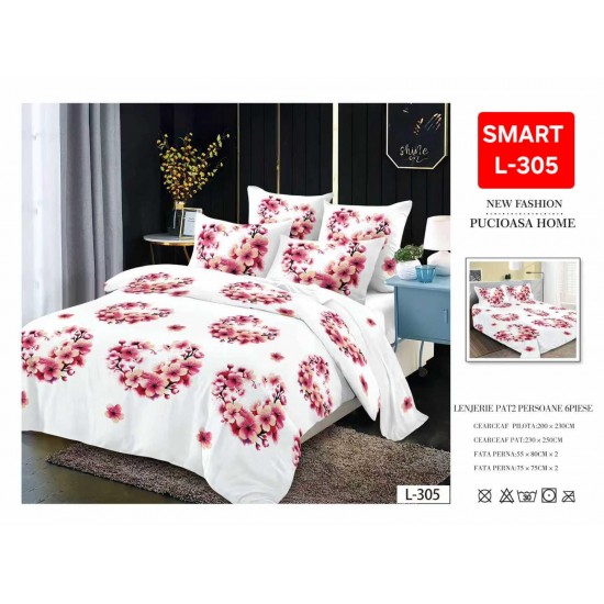 Lenjerii de pat Finet 6 Piese 1+1 REDUCERII