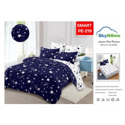Lenjerii de pat cu Elastic Finet 6 piese Lenjerii de pat cu Elastic Finet 6 piese