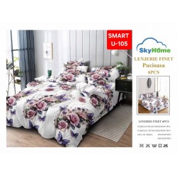 Lenjerii de pat Finet 6 Piese 